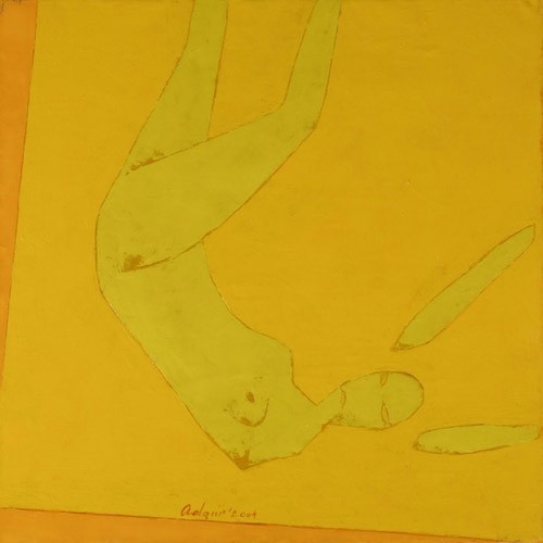 Femina-II; canvas, oil, 60x60 sm, 2004 year, collection