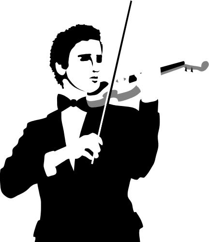 Music: Violin player