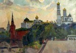 The prospect over the Kremlin, Old Moscow. City landscape, views: 3068