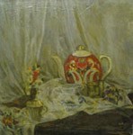 Still-life with a red teapot, Still-life, views: 2746
