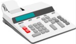 Desktop calculator with paper roll, Business, views: 4005