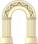 Typical roman arch, Buildings, views: 4404