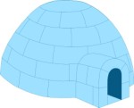 Eskimo house made from ice, Buildings, views: 6471