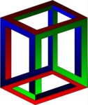 Impossible square optical illusion, Corel Xara, views: 5424