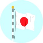 Japanese Flag, Asia, views: 3552