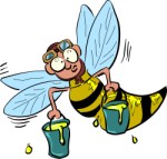 Cartoon Wasp, Cartoons, views: 6238