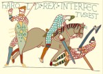 Part of the Bayeux tapestry, Graphics