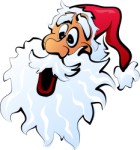 Santa's face, Holidays, views: 4342