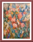 Red flowers, Andrey Smolkin's paintings, views: 2440